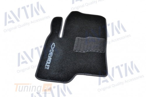 AVTM Ворсовые коврики в салон AVTM для Chevrolet CAPTIVA кроссовер/внедорожник 2013-2021 Чёрные - Картинка 3