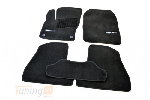 AVTM Ворсовые коврики в салон AVTM для Ford Focus III седан 2011-2014 Чёрные Premium - Картинка 1