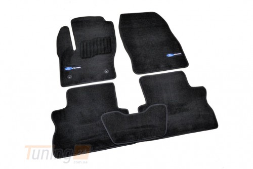 AVTM Ворсовые коврики в салон AVTM для Ford ESCAPE кроссовер/внедорожник 2013-2019 Чёрные Premium - Картинка 1