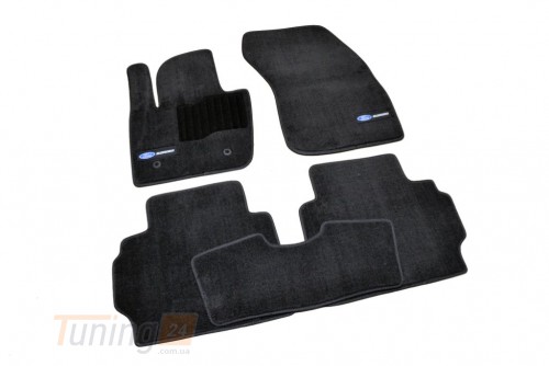 AVTM Ворсовые коврики в салон AVTM для Ford Mondeo седан 2014-2021 Чёрные, Premium - Картинка 1