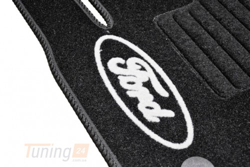 AVTM Ворсовые коврики в салон AVTM для Ford Mondeo седан 2014-2021 Чёрные, 5шт - Картинка 5