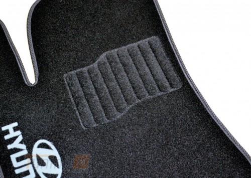 AVTM Ворсовые коврики в салон AVTM для Hyundai Elantra седан 2006-2011 Чёрные, кт. 5шт - Картинка 4