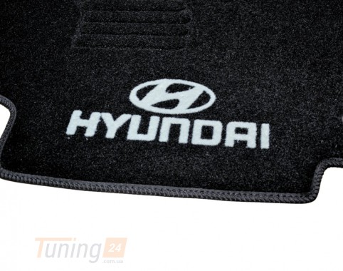 AVTM Ворсовые коврики в салон AVTM для Hyundai Elantra седан 2011-2015 Чёрные, кт. 5шт - Картинка 5