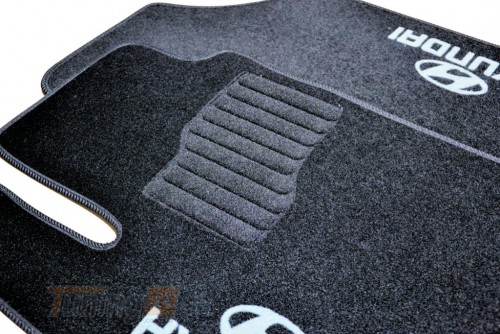AVTM Ворсовые коврики в салон AVTM для Hyundai SONATA 6 седан 2009-2014 Черные, кт. 5шт - Картинка 4