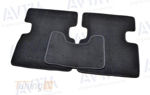 AVTM Ворсовые коврики в салон AVTM для Hyundai IX35 кроссовер/внедорожник 2013-2015 Чёрные Premium - Картинка 4