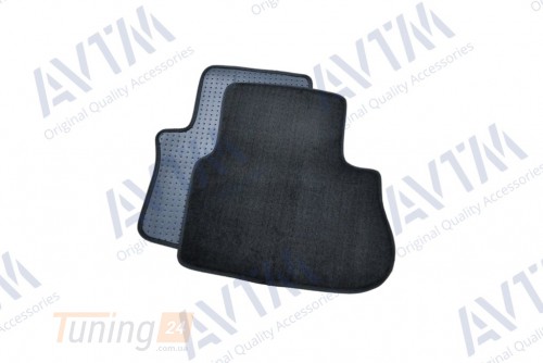AVTM Ворсовые коврики в салон AVTM для Infiniti FX35 (45) 2003-2008 Чёрные Premium - Картинка 4