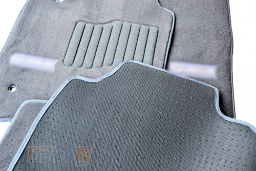 AVTM Ворсовые коврики в салон AVTM для Lexus LХ570 кроссовер/внедорожник 2007-2012 Серые, Premium - Картинка 6