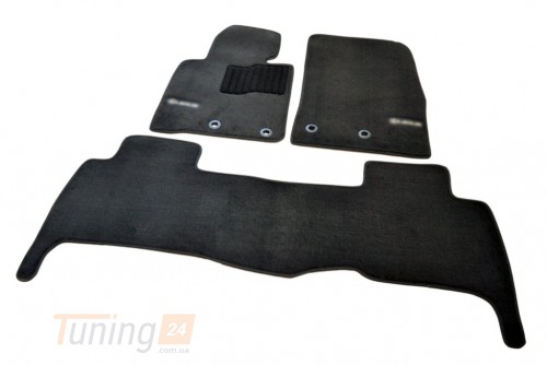 AVTM Ворсовые коврики в салон AVTM для Lexus LХ570 кроссовер/внедорожник 2012-2015 Чёрные Premium - Картинка 1
