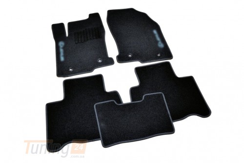 AVTM Ворсовые коврики в салон AVTM для Lexus NX кроссовер/внедорожник 2014-2021 Чёрные 5шт - Картинка 1
