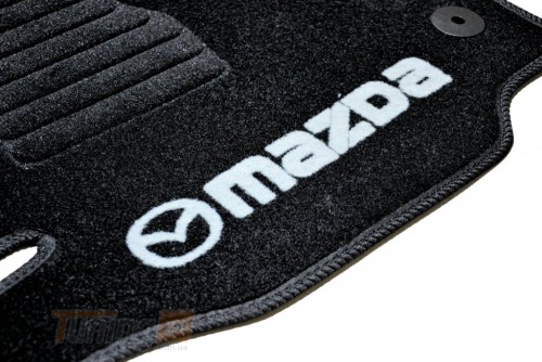 AVTM Ворсовые коврики в салон AVTM для Mazda CX-5 кроссовер/внедорожник 2012-2016 Чёрные, кт. 5шт - Картинка 4