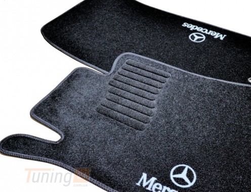 AVTM Ворсовые коврики в салон AVTM для Mercedes E W210 универсал 1995-2002 задний привод Чёрные, кт. - Картинка 5