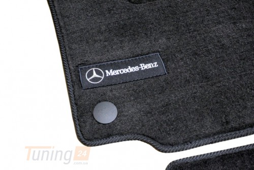 AVTM Ворсовые коврики в салон AVTM для Mercedes-benz GL X164 внедорожник 2006+ 5 мест Чёрные Premium - Картинка 5