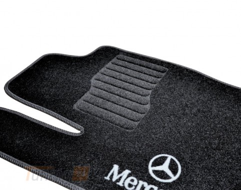 AVTM Ворсовые коврики в салон AVTM для Mercedes-benz GLE W166 внедорожник 2015+ 5 мест Чёрные, кт. 5ш - Картинка 4
