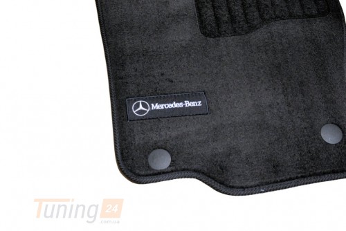 AVTM Ворсовые коврики в салон AVTM для Mercedes-benz ML W166 внедорожник 2011-2015 Черные Premium - Картинка 4