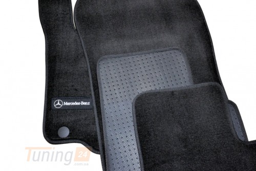 AVTM Ворсовые коврики в салон AVTM для Mercedes-benz GLE W166 внедорожник 2015+ Черные Premium - Картинка 6