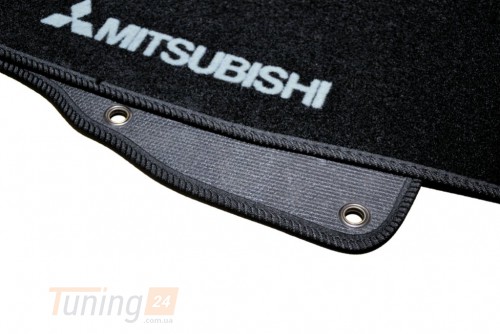 AVTM Ворсовые коврики в салон AVTM для Mitsubishi Lancer 10 седан 2007-2018 Чёрные, кт. 5шт - Картинка 6