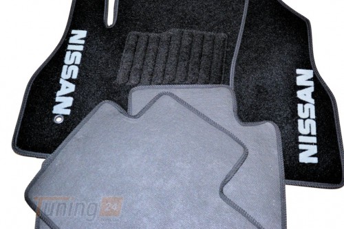 AVTM Ворсовые коврики в салон AVTM для Nissan Leaf хэтчбек 5дв. 2010-2018 Чёрные 5шт - Картинка 6