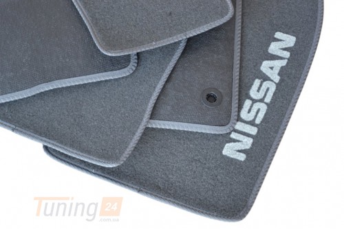 AVTM Ворсовые коврики в салон AVTM для Nissan Qashqai кроссовер/внедорожник 2014-2021 Серые, кт 5шт - Картинка 6