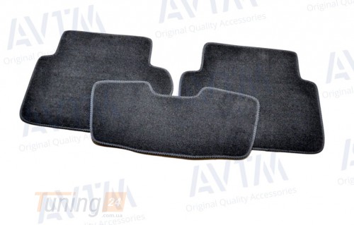 AVTM Ворсовые коврики в салон AVTM для Nissan X-Trail T31 внедорожник 2007-2014 Чёрные Premium - Картинка 3
