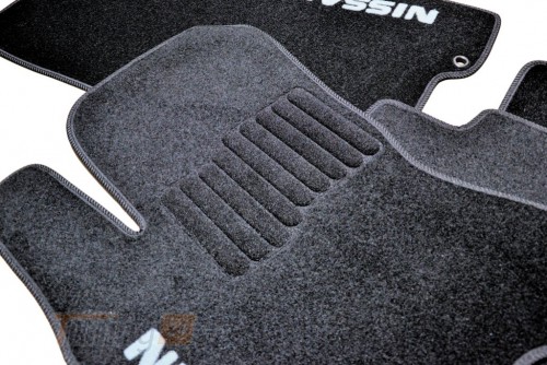 AVTM Ворсовые коврики в салон AVTM для Nissan X-Trail T31 кроссовер 2007-2014 Чёрные, кт. 5шт, KE745J - Картинка 4
