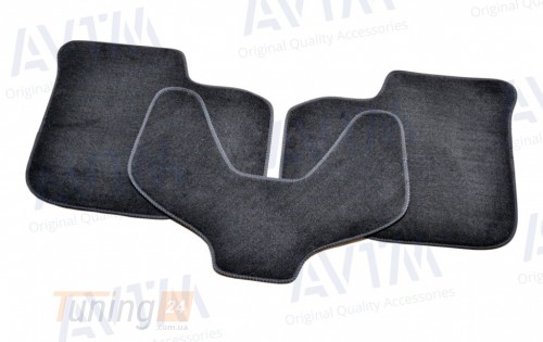 AVTM Ворсовые коврики в салон AVTM для Skoda Super B седан 2008-2015 Чёрные, Premium - Картинка 3