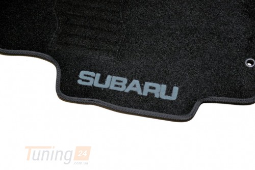 AVTM Ворсовые коврики в салон AVTM для Subaru Legacy седан 2009-2014 Чёрные 5шт - Картинка 5