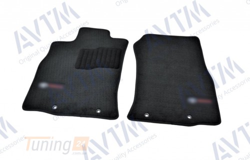 AVTM Ворсовые коврики в салон AVTM для Toyota FJ Cruiser внедорожник 2006-2015 Чёрные Premium - Картинка 2