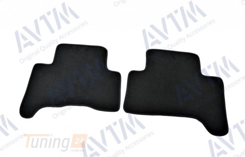 AVTM Ворсовые коврики в салон AVTM для Toyota FJ Cruiser внедорожник 2006-2015 Чёрные Premium - Картинка 4