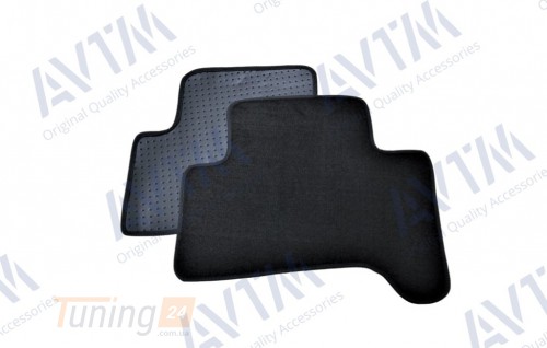 AVTM Ворсовые коврики в салон AVTM для Toyota FJ Cruiser внедорожник 2006-2015 Чёрные Premium - Картинка 5