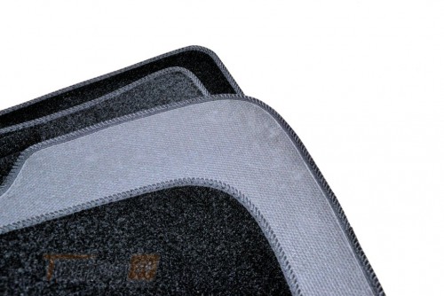 AVTM Ворсовые коврики в салон AVTM для Volkswagen Caddy 2010-2015 Чёрные, кт. 5шт коротк.база - Картинка 6