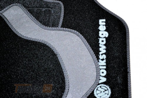 AVTM Ворсовые коврики в салон AVTM для Volkswagen Jetta V седан 2005-2010 Чёрные, кт. 5шт - Картинка 5