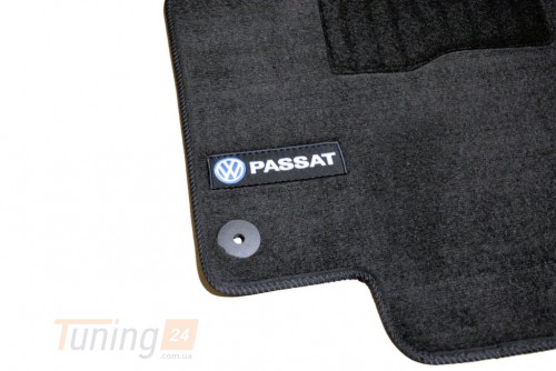 AVTM Ворсовые коврики в салон AVTM для Volkswagen Passat B7 универсал 2010-2014 Чёрные Premium - Картинка 6