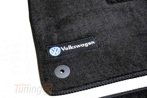 AVTM Ворсовые коврики в салон AVTM для Volkswagen Touareg кроссовер 2018-2021 Чёрные Premium - Картинка 4