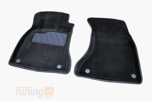 Seintex Ворсовые коврики в салон Seintex 3D для Audi A4 (B8) седан 2011-2015 Черные 5шт - Картинка 2