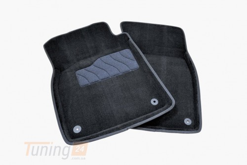 Seintex Ворсовые коврики в салон Seintex 3D для Audi A6 (C7) седан 2011-2014 Черные 5шт - Картинка 4