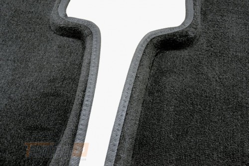 Seintex Ворсовые коврики в салон Seintex 3D для Honda CR-V кроссовер/внедорожник 2016-2021 Черные 5шт - Картинка 6