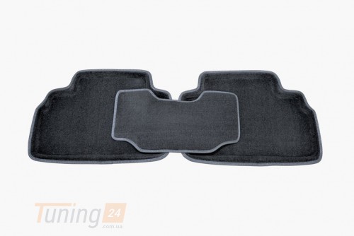 Seintex Ворсовые коврики в салон Seintex 3D для Hyundai i30 универсал 2012-2015 Черные 5шт - Картинка 5