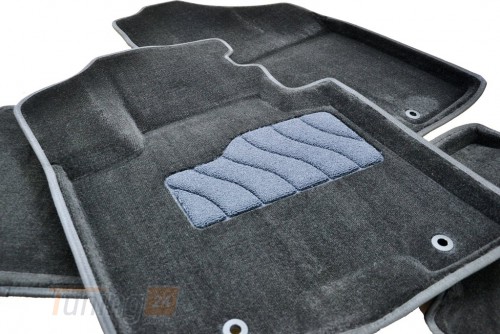 Seintex Ворсовые коврики в салон Seintex 3D для Hyundai Tucson кроссовер 2015-2018 Черные 5шт - Картинка 5