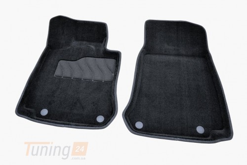 Seintex Ворсовые коврики в салон Seintex 3D для Mercedes-benz GLC X253 кроссовер 2015-2020 Черные 5шт - Картинка 2