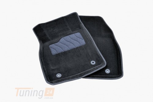 Seintex Ворсовые коврики в салон Seintex 3D для Chevrolet Malibu седан 2011-2015 Черные 5шт - Картинка 3