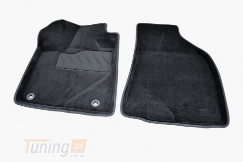 Seintex Ворсовые коврики в салон Seintex 3D для Toyota Highlander кроссовер 2014-2020 Черные 5шт - Картинка 2