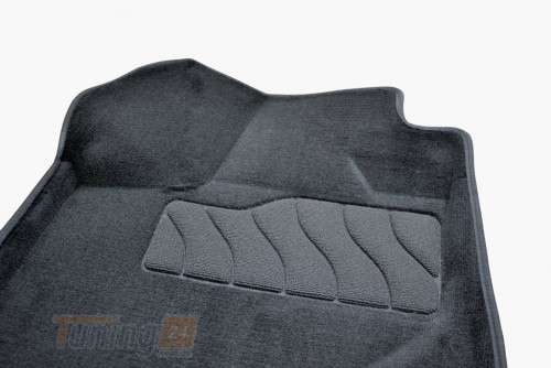 Seintex Ворсовые коврики в салон Seintex 3D для Toyota Highlander кроссовер 2014-2020 Черные 5шт - Картинка 3
