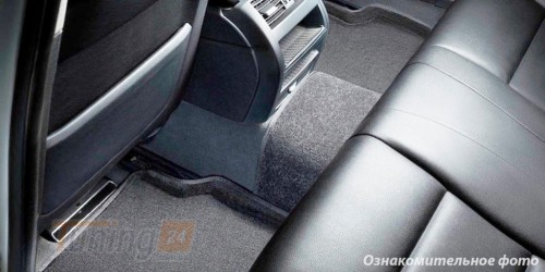 Seintex Ворсовые коврики в салон Seintex 3D для Toyota Land Cruiser Prado 150 2013-2018 Серые 5шт - Картинка 2