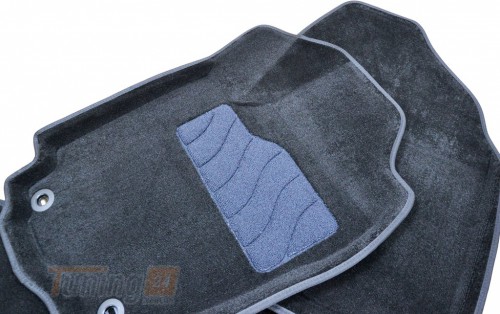 Seintex Ворсовые коврики в салон Seintex 3D для Toyota RAV 4 5дверн. 2012-2015 Черные 5шт - Картинка 5
