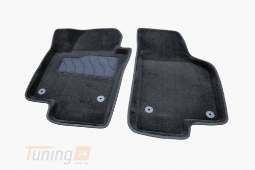 Seintex Ворсовые коврики в салон Seintex 3D для Volkswagen Jetta седан 2011-2018 Черные 5шт - Картинка 2