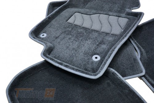 Seintex Ворсовые коврики в салон Seintex 3D для Volkswagen Passat (B7) седан 2010-2014 Черные 5шт - Картинка 5