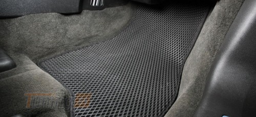 EVA Автомобильные коврики в салон EVA для Hyundai ACCENT 4 (SOLARIS) 2010-2017 чёрные, кт. 5шт - Картинка 1