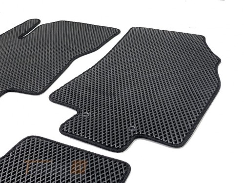 EVA Автомобильные коврики в салон EVA для Nissan X-Trail T32 кроссовер 2014-2021 чёрные, кт. 5шт - Картинка 3