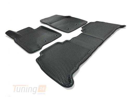 EVA Автомобильные коврики в салон EVA-3D для Lexus LX 570 кроссовер 2012-2015 чёрные, 5шт - Картинка 1
