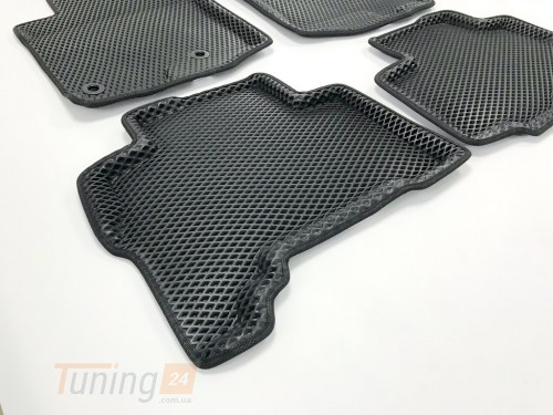 EVA Автомобильные коврики в салон EVA-3D для Lexus GX 460 кроссовер/внедорожник 2013-2021 чёрные, 5шт - Картинка 4
